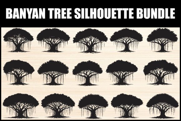 A Publisher's Review: The Banyan Tree Silhouette Graphics Bundle