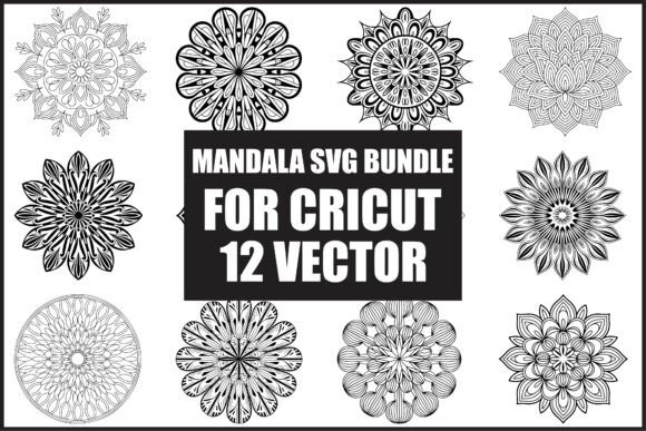 Mandala SVG Bundle for Cricut: Premium Graphics & Illustrations