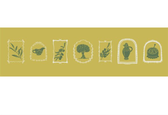 Olives Ink: A Graphic Illustration for Branding Essentials