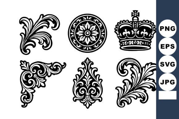 Reviewing Vintage Ornamental Graphics for Real Client Projects